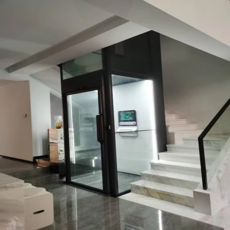 VTEV109 Ascensores Elevadores Elegantno stakleno dizalo za vilu za privatnu duplex kuću