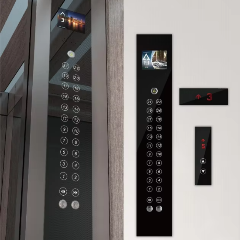 VTSP332 Dijelovi dizala kvadratni gumb s LED svjetlom