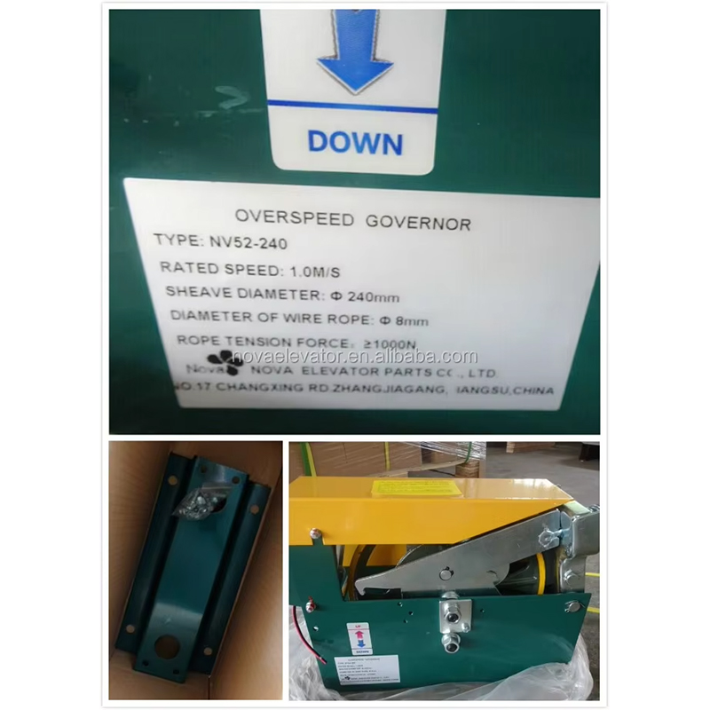 VTSP294 52-Xs15D regulator prekomjerne brzine za putničko dizalo