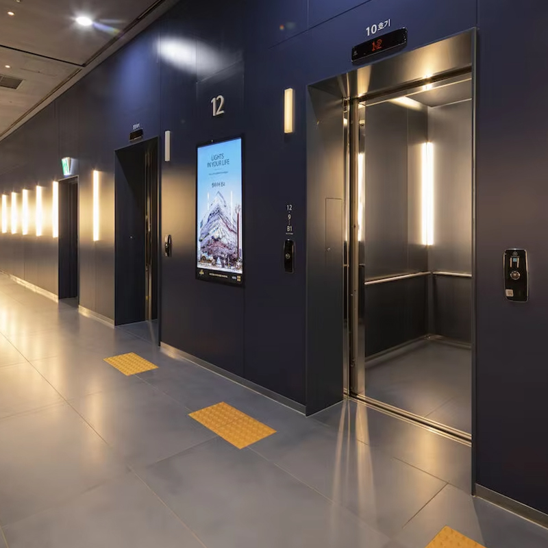 VTEP118 Elevadores Napredna putnička dizala Gearless AC AC PVC konstrukcija od nehrđajućeg čelika ISO90001 Certified Smart Features Improve