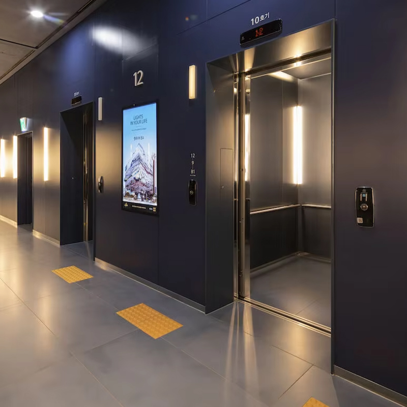 VTEP119 Ascensores putnička dizala Klima bez zupčanika za višekatnice ISO9001 certificirani nehrđajući čelik Jednostavna instalacija