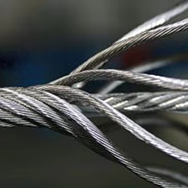 VTSP265 nehrđajući čelik 12 mm sustav vuče dizala Putnički lift čelično uže