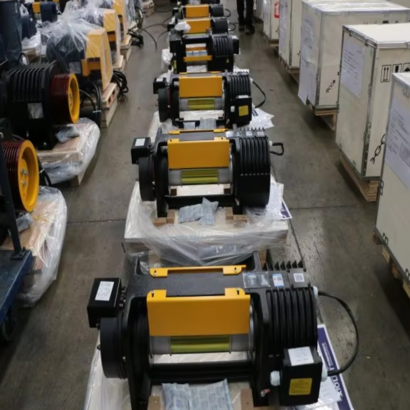 VTSP238 Montanari vučni stroj bez zupčanika MCG100 Motor za dizanje 320-630KGS Motor Motor