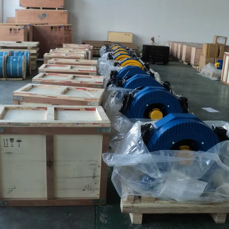 VTSP234 Montanari vučni stroj bez zupčanika MCG350 Motor za podizanje 2000-2500KGS Motor Motor