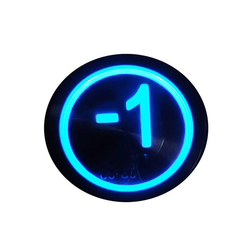 VTSP359 Kina Hot Selling BST Elevator Reset 22mm Black Push LED Vodootporan od nehrđajućeg čelika ISO9001 certificiran 1 godina jamstva Model